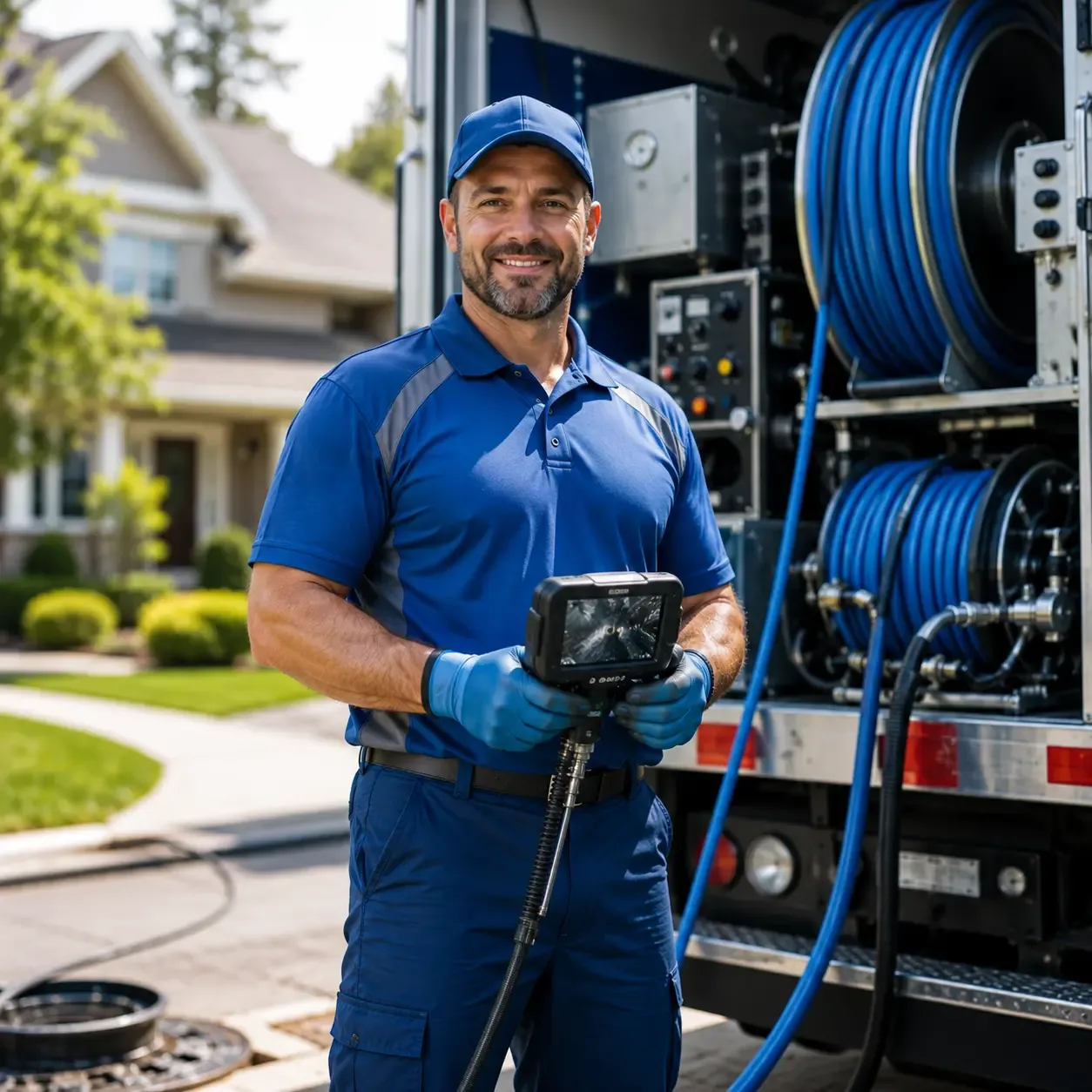 Local outdoor drain cleaning specialists in Davisville, WV